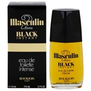 Bourjois Masculin Black Instant toaletná voda pre mužov 112 ml