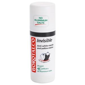 Borotalco Invisible tuhý dezodorant proti bielym a žltým škvrnám 48 h 40 ml