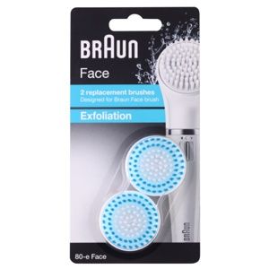 Braun Face 80-e Exfoliation náhradné hlavice 2 ks 2 ks