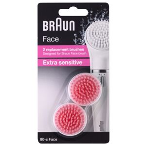 Braun Face 80-s Extra Sensitive náhradné hlavice 2 ks 2 ks