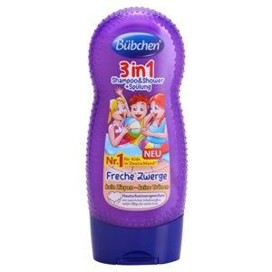 Bübchen Kids Shampoo & Shower Gel & Conditioner šampón, kondicionér a sprchový gél 3 v 1 230 ml