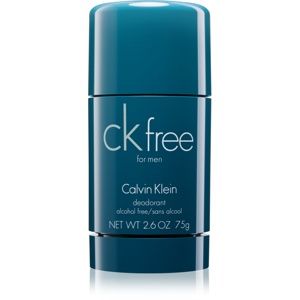 Calvin Klein CK Free deostick (bez alkoholu) pre mužov 75 ml