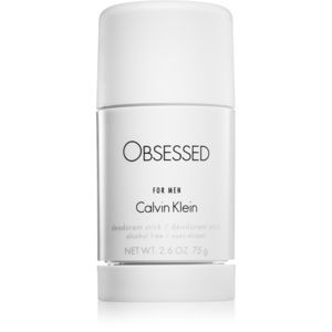Calvin Klein Obsessed deostick (bez alkoholu) pre mužov 75 g