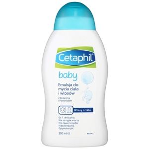 Cetaphil Baby umývateľná emulzia na telo a vlasy pre deti od narodenia