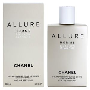 Chanel Allure Homme Édition Blanche sprchový gél pre mužov 200 ml