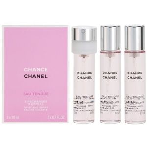 Chanel Chance Eau Tendre toaletná voda pre ženy 3x20 ml