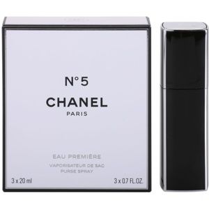 Chanel N°5 Eau Première parfumovaná voda (1x plniteľná + 2x náplň) pre ženy 3 x 20 ml