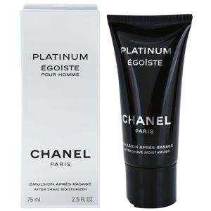 Chanel Égoïste Platinum emulzia po holení pre mužov 75 ml