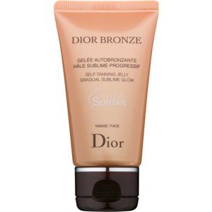 DIOR Dior Bronze Self Tanning Jelly Gradual Sublime Glow samoopaľovací gél na tvár 50 ml