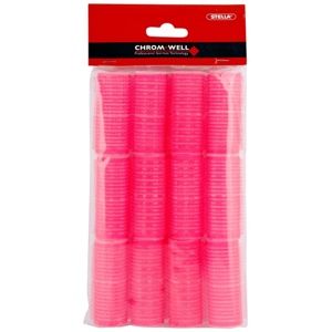 Chromwell Accessories Pink samodržiace natáčky ( ø 25 x 63 mm ) 12 ks