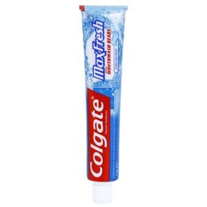 Colgate Max Fresh Mouthwash Beads zubná pasta pre svieži dych príchuť Tingling Mint 75 ml