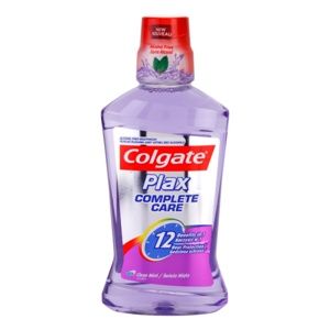 Colgate Plax Complete Care ústna voda pre kompletnú ochranu zubov príchuť Clean Mint (Alcohol Free, 12 Hour Protection) 500 ml