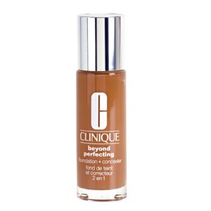 Clinique Beyond Perfecting make-up a korektor 2 v 1 odtieň 18 Sand 30 ml