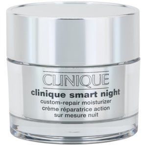 Clinique Smart Night™ Custom-Repair Moisturizer hydratačný nočný krém proti vráskam pre suchú až veľmi suchú pleť 50 ml