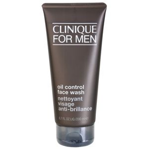 Clinique For Men™ Oil Control Face Wash čistiaci gél pre normálnu až mastnú pleť 200 ml