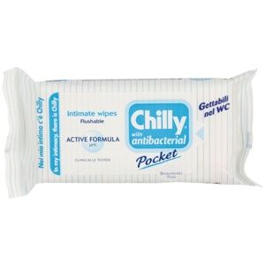 Chilly Intima Antibacterial obrúsky na intímnu hygienu 12 ks