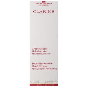 Clarins Super Restorative Hand Cream krém na ruky obnovujúci pružnosť pokožky 100 ml