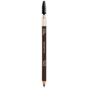 Clarins Eyebrow Pencil dlhotrvajúca ceruzka na obočie odtieň 01 Dark Brown 1.1 g