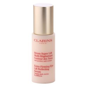 Clarins Extra-Firming Eye Lift Perfecting Serum omladzujúca očná starostlivosť proti opuchom a tmavým kruhom 15 ml