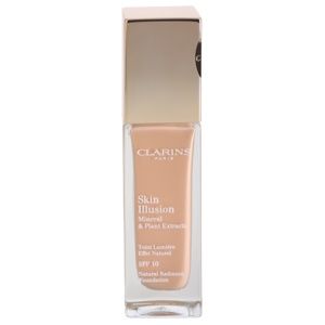 Clarins Face Make-Up Skin Illusion rozjasňujúci make-up pre prirodzený