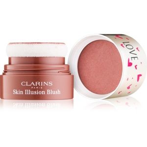 Clarins Face Make-Up Skin Illusion kompaktná lícenka odtieň 03 Golden Havana 4,5 g
