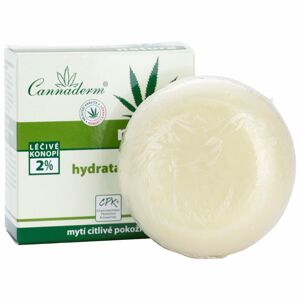 Cannaderm Natura Zvlhčujúce mydlo pH 5.5 hydratačné mydlo s konopným olejom 100 g