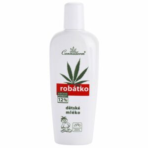 Cannaderm Robátko Body lotion for kids detské masážne telové mlieko s konopným olejom 150 ml