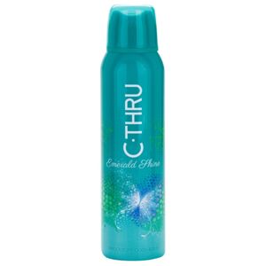 C-THRU Emerald Shine dezodorant v spreji pre ženy 150 ml