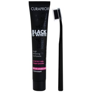 Curaprox Black is White sada zubnej starostlivosti I.