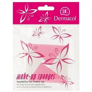 Dermacol Accessories trojuholníková make-up hubka 4 ks