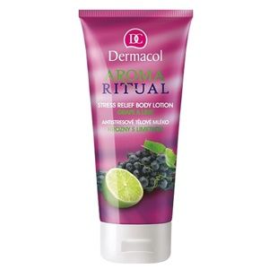 Dermacol Aroma Ritual Grape & Lime antistresové telové mlieko 200 ml