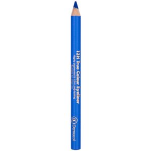 Dermacol 12H True Colour Eyeliner dlhotrvajúca ceruzka na oči odtieň 02 Electric Blue