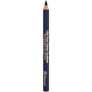 Dermacol True Colour Eyeliner dlhotrvajúca ceruzka na oči odtieň 07 Grey