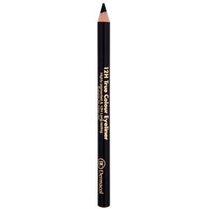 Dermacol True Colour Eyeliner dlhotrvajúca ceruzka na oči odtieň 08 Black