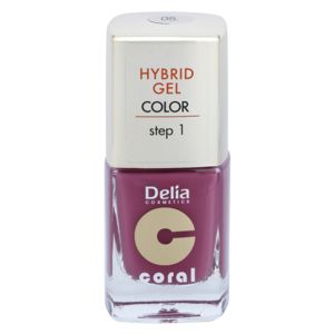 Delia Cosmetics Coral Nail Enamel Hybrid Gel gélový lak na nechty odtieň 05 11 ml