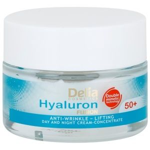 Delia Cosmetics Hyaluron Fusion 50+ spevňujúci protivráskový krém 50 ml