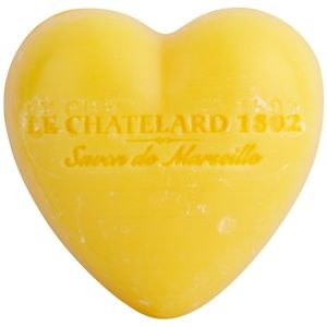 Le Chatelard 1802 Tangerine & Lime mydlo v tvare srdca