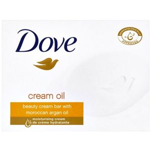 Dove Cream Oil tuhé mydlo s arganovým olejom 90 g