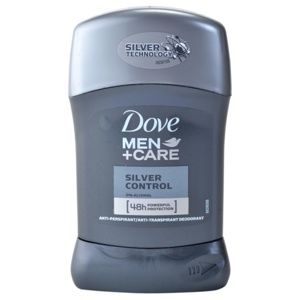 Dove Men+Care Silver Control tuhý antiperspitant 48h