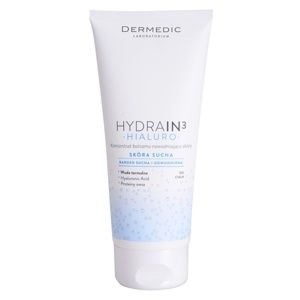 Dermedic Hydrain3 Hialuro koncentrované hydratačné telové mlieko pre suchú až veľmi suchú pokožku 200 g
