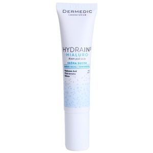 Dermedic Hydrain3 Hialuro očný krém pre dehydratovanú suchú pleť 15 g