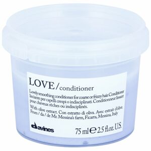 Davines Love Olive uhladzujúci kondicionér pre nepoddajné a krepovité vlasy 75 ml