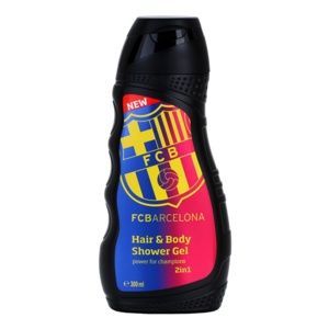 EP Line FC Barcelona sprchový gél a šampón 2 v 1 300 ml
