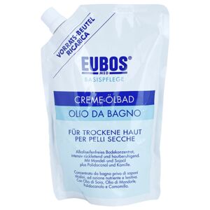 Eubos Basic Skin Care sprchový a kúpeľový olej náhradná náplň 400 ml