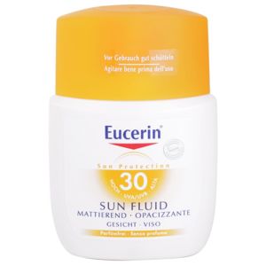 Eucerin Sun ochranný zmatňujúci fluid na tvár SPF 30 50 ml