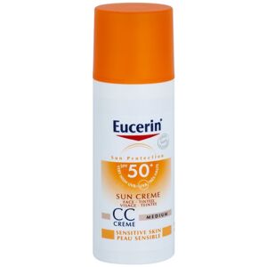 Eucerin Sun CC krém SPF 50+ odtieň Medium 50 ml