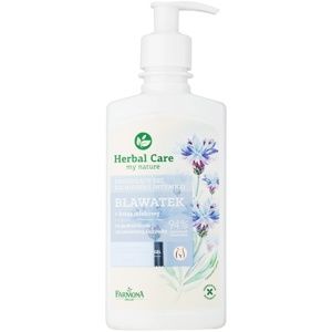Farmona Herbal Care Cornflower upokojujúci gél pre intímnu hygienu pre citlivú a podráždenú pokožku 330 ml