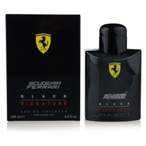 Ferrari Scuderia Ferrari Black Signature toaletná voda pre mužov 125 ml