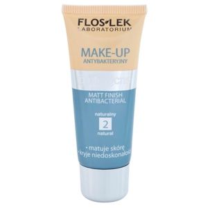 FlosLek Laboratorium Anti Acne zmatňujúci make-up pre mastnú pleť so sklonom k akné odtieň 2 Natural 30 ml