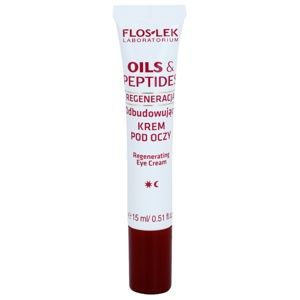 FlosLek Laboratorium Oils & Peptides Regeneration 60+ očný krém s remo